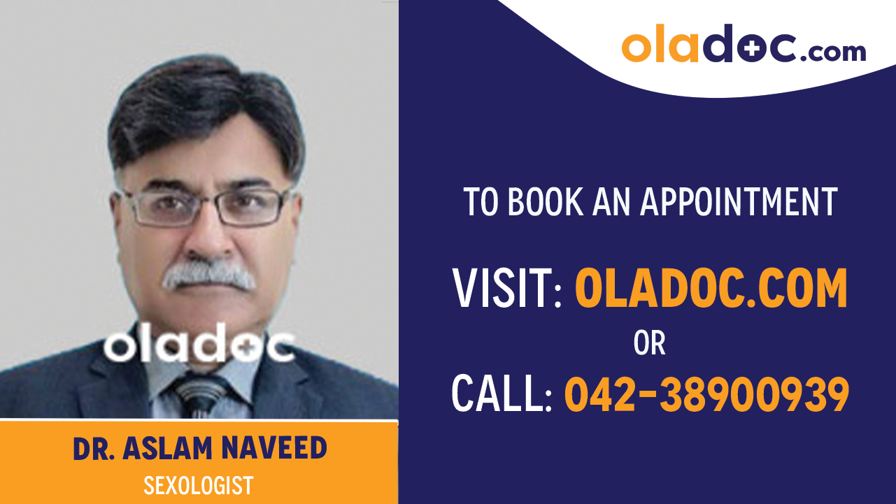 Book appointment with   Dr. Aslam Naveed-best Sexologist in Karachi